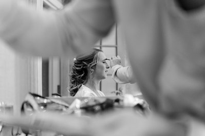 Forty Hall Wedding Bride Prep