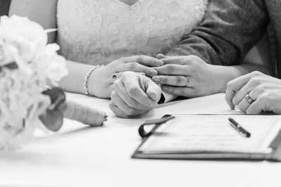 William Cecil Hotel Wedding Photography Signing The Register
