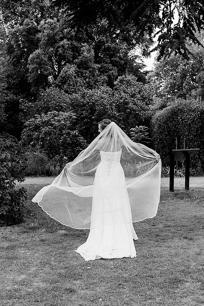 Bride at Forty Hall Wedding