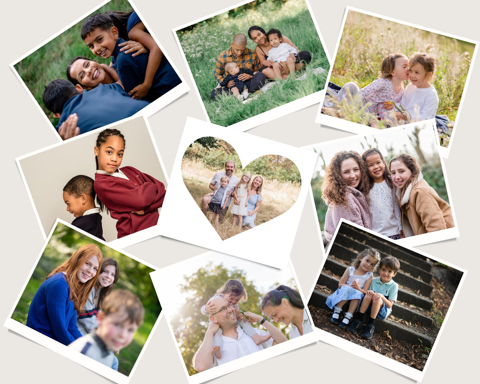 Family Photoshoot Collage