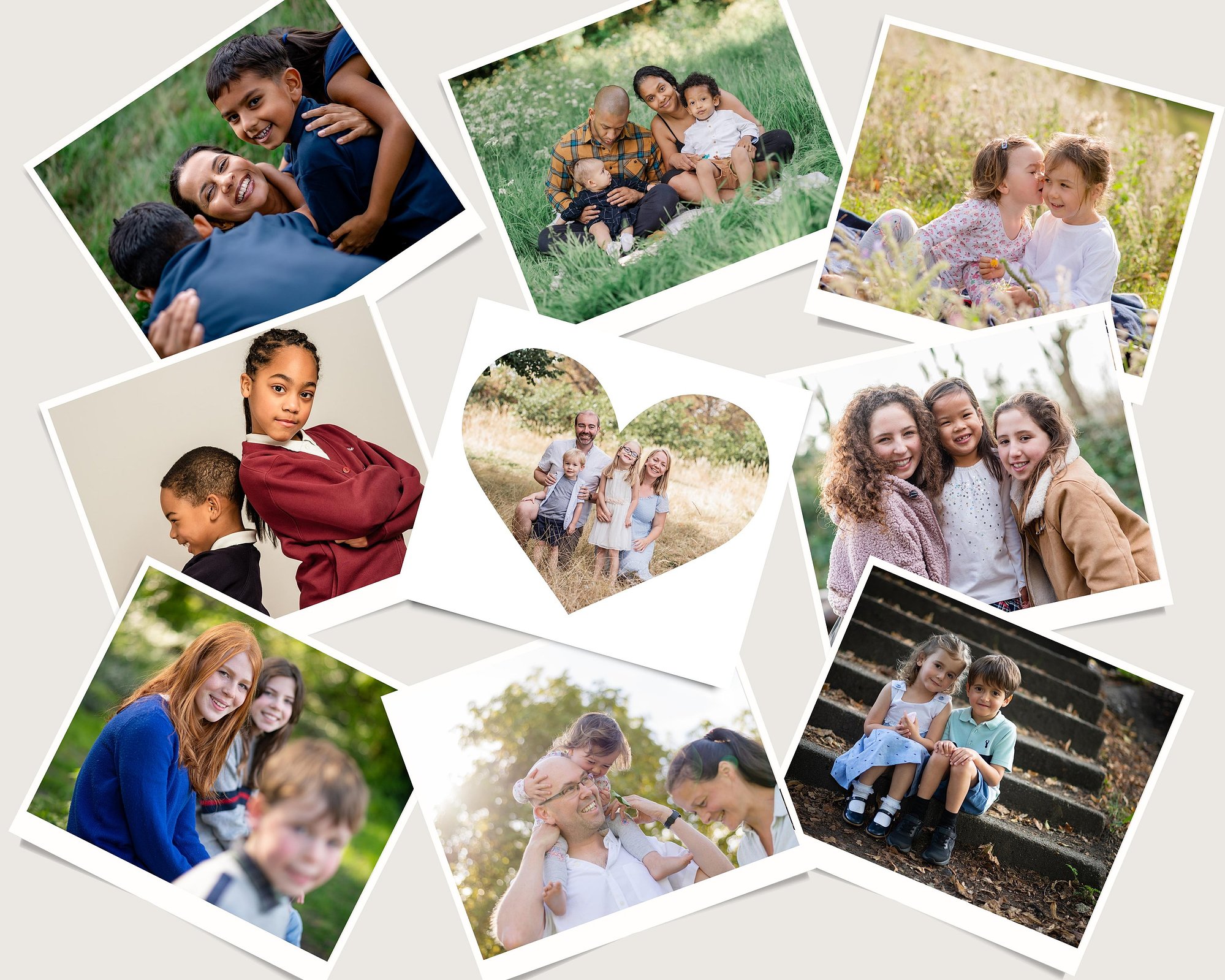 Family Photoshoot Collage