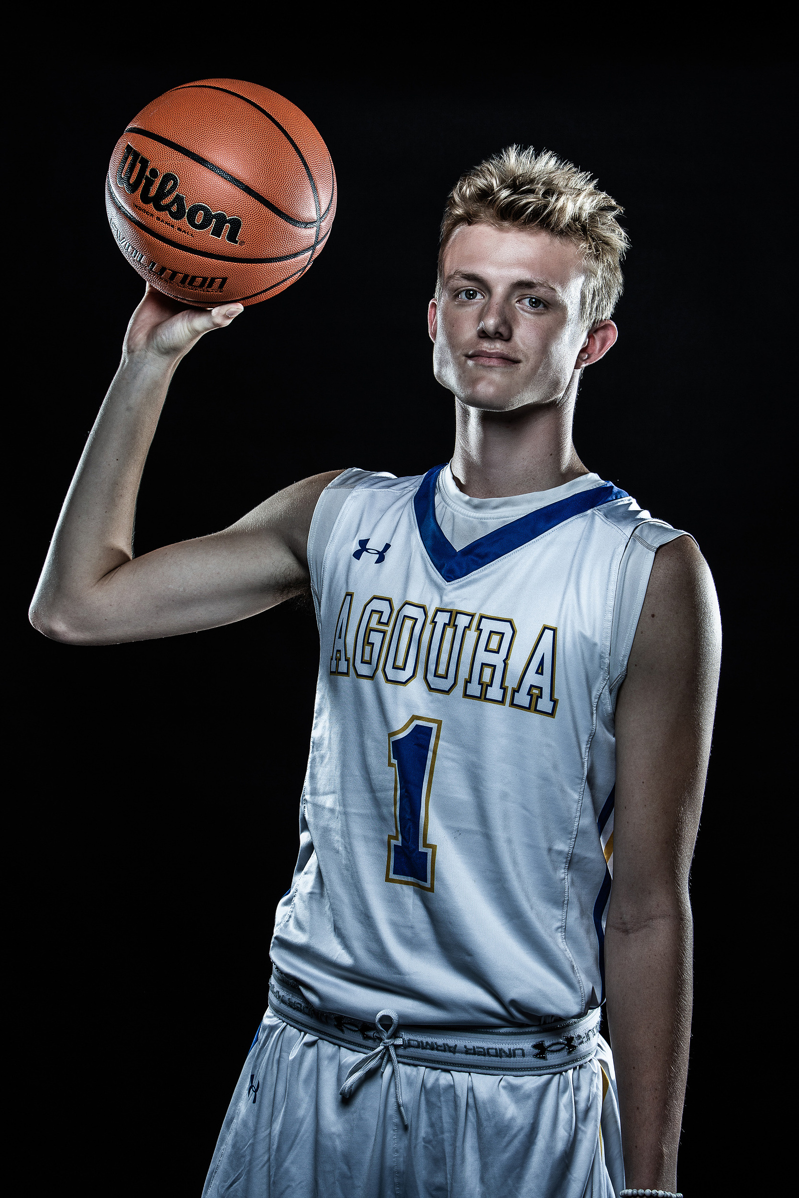 Images designed to capture the intensity, strength, and determination of athletes. Dramatic high-contrast studio portraits and action-driven location photography