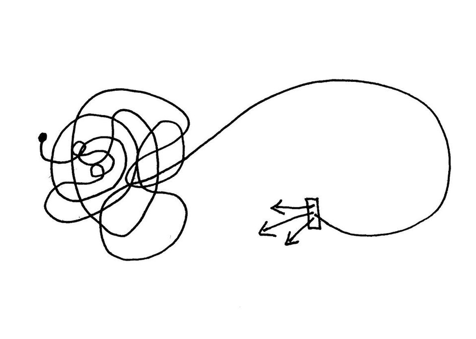 A Walk Space