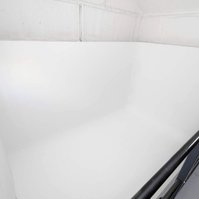 White backdrop studio space for videos and photography