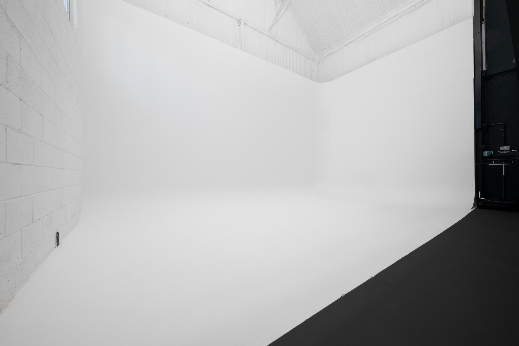 White studio space