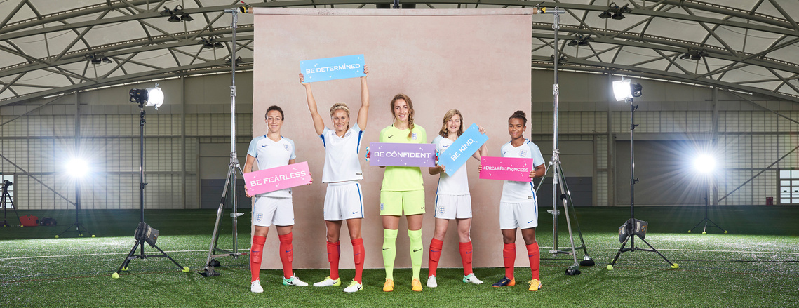 Lionesses photographed for Disney Dream Big Princess campaign by Scarlet Page