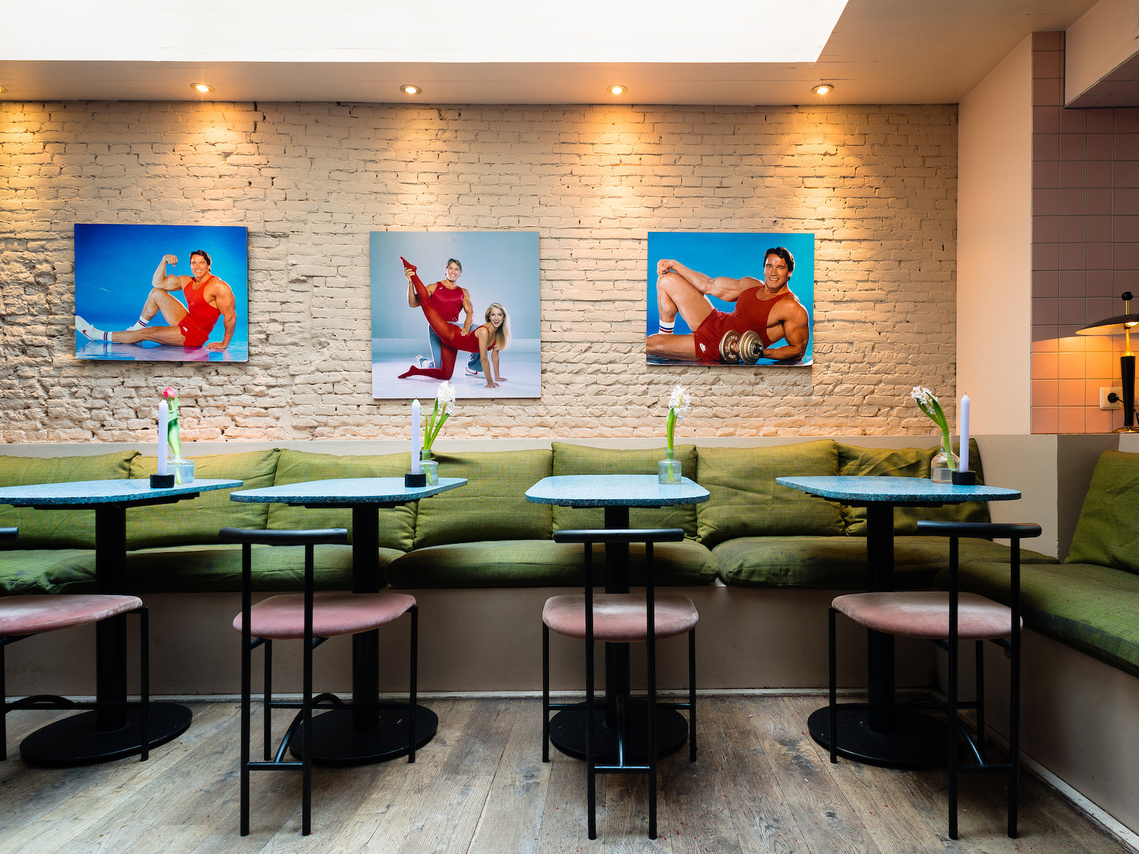 re-design of the interior and exterior for cafe Finch