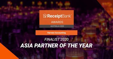 Receipt Bank, Harvest Accounting, Xero