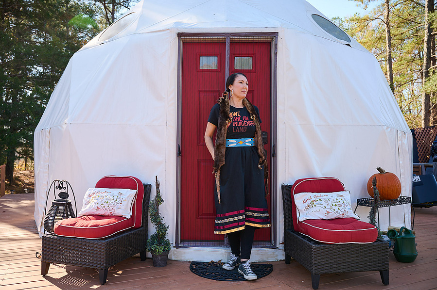 Airbnb Academy Eva Welsh Glamping Dome Portraits Adley Haywood