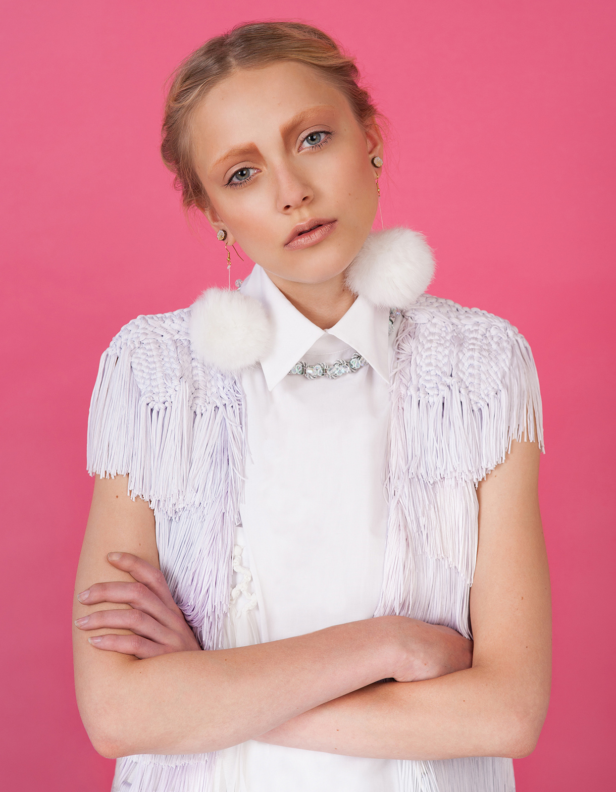 colour, beauty, editorial, digital, canon, portrait, models, studio, lighting, profoto, styling, accessories, photographer, photography, London, uk, feminine, spring, summer, make up, hair styling, Sophie Ellen, soft, pretty
