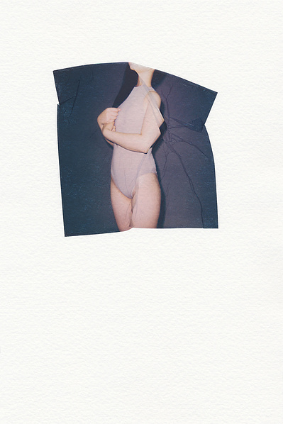 ‘Distorted Bodies’ explores our distorted versions of Beauty and the impact this has on us. Polaroid emulsion lift on watercolour paper.