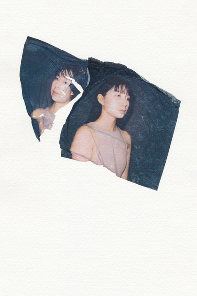 ‘Distorted Bodies’ explores our distorted versions of Beauty and the impact this has on us. Polaroid emulsion lift on watercolour paper.