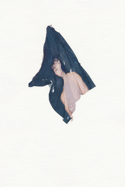 ‘Distorted Bodies’ explores our distorted versions of Beauty and the impact this has on us. Polaroid emulsion lift on watercolour paper.