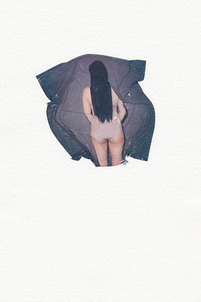 ‘Distorted Bodies’ explores our distorted versions of Beauty and the impact this has on us. Polaroid emulsion lift on watercolour paper.
