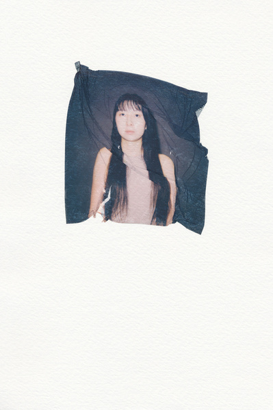 ‘Distorted Bodies’ explores our distorted versions of Beauty and the impact this has on us. Polaroid emulsion lift on watercolour paper.
