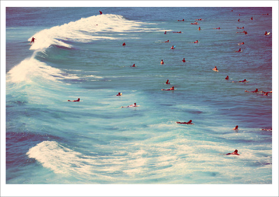 Bondi Surfers shot in Bondi Beach, Sydney, Australia by Elle Green