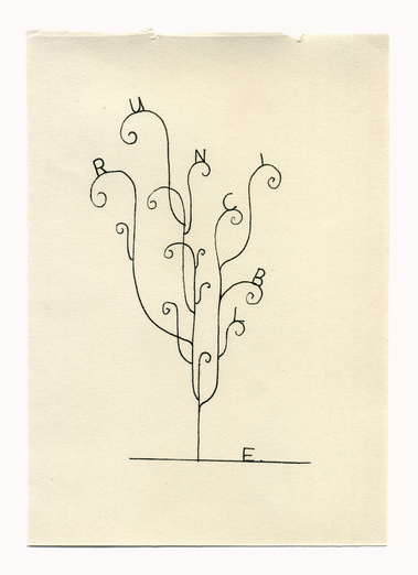 A series of drawings that situate Lear's 'Runcible' within a variety of disparate scenarios. Through a process of contextual shifting the word suggests a multitude of meanings that conflict or contradict. 