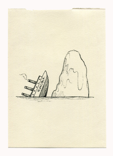 A series of drawings that situate Lear's 'Runcible' within a variety of disparate scenarios. Through a process of contextual shifting the word suggests a multitude of meanings that conflict or contradict. 