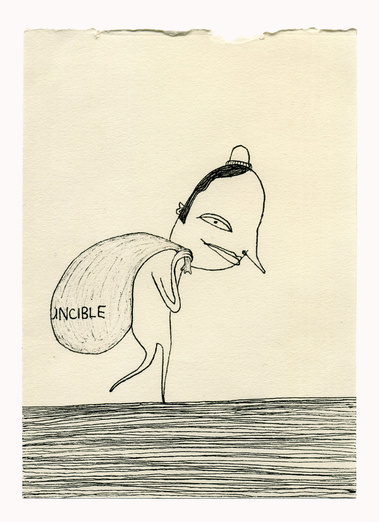 A series of drawings that situate Lear's 'Runcible' within a variety of disparate scenarios. Through a process of contextual shifting the word suggests a multitude of meanings that conflict or contradict. 