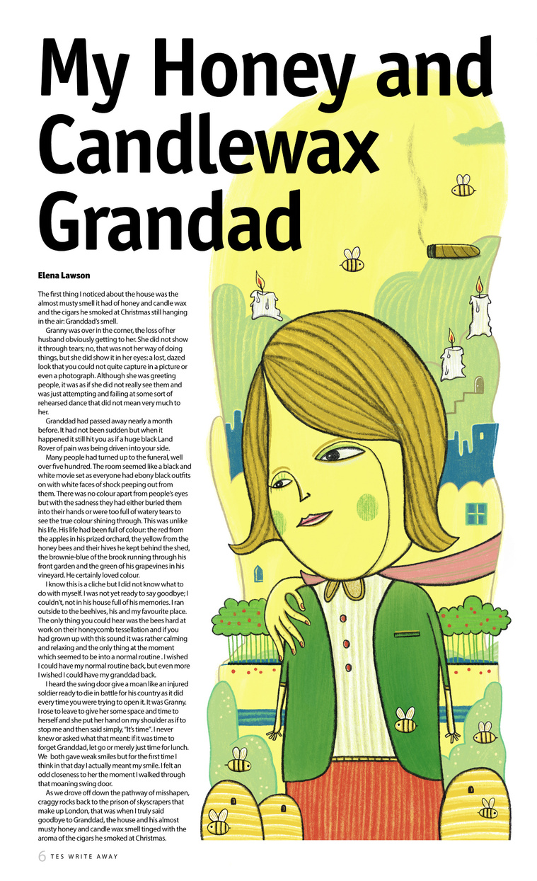Honey & Candlewax Grandad – TES Write Away – Matt Lee