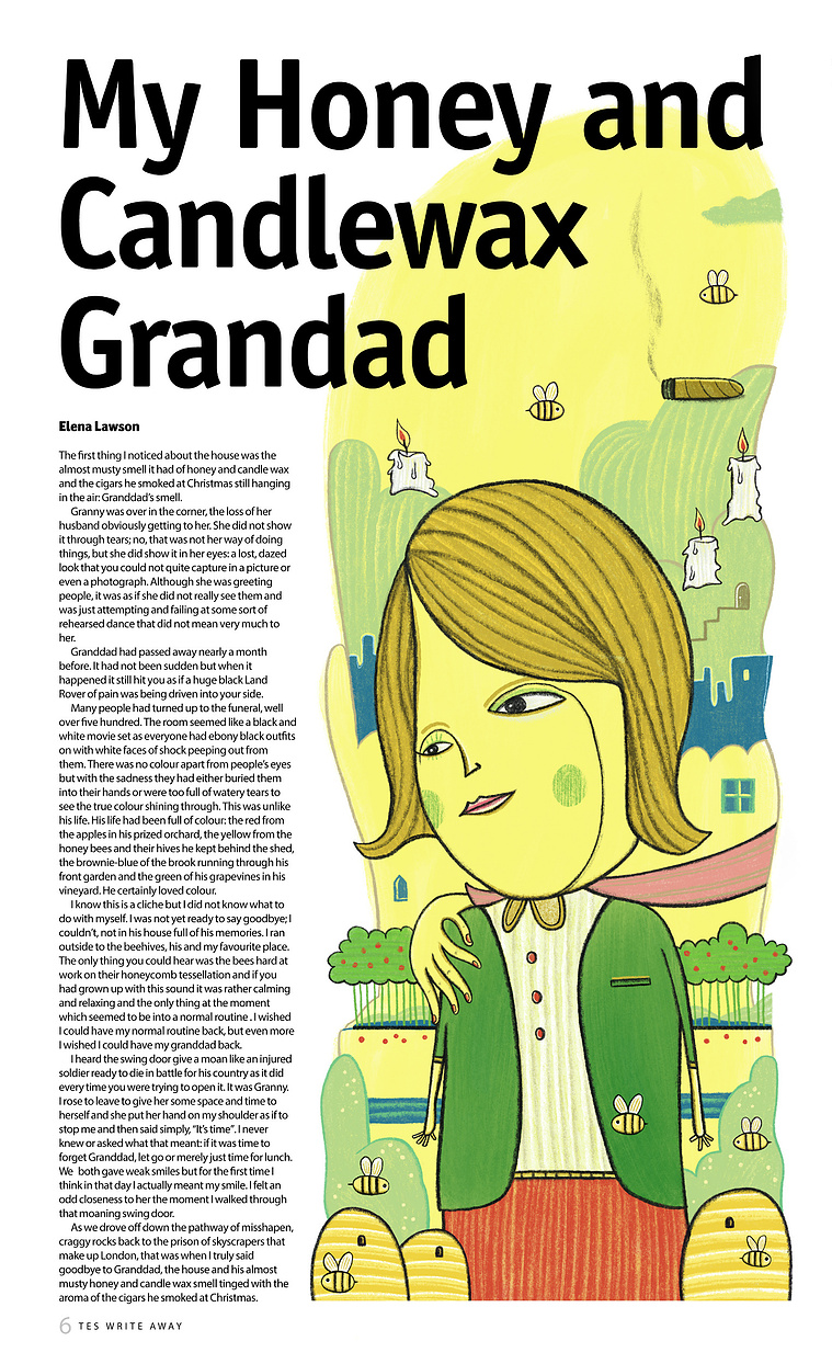 Honey & Candlewax Grandad – TES Write Away – Matt Lee