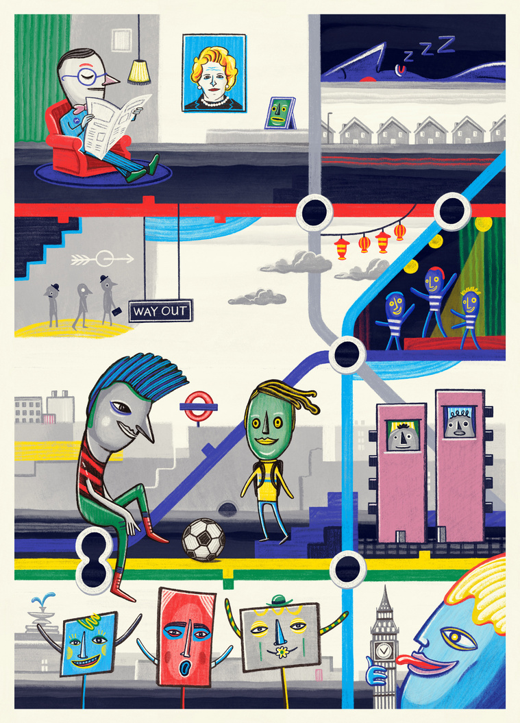 Matt Lee – Season Ticket on the London Ungerground – Left Cultures 1