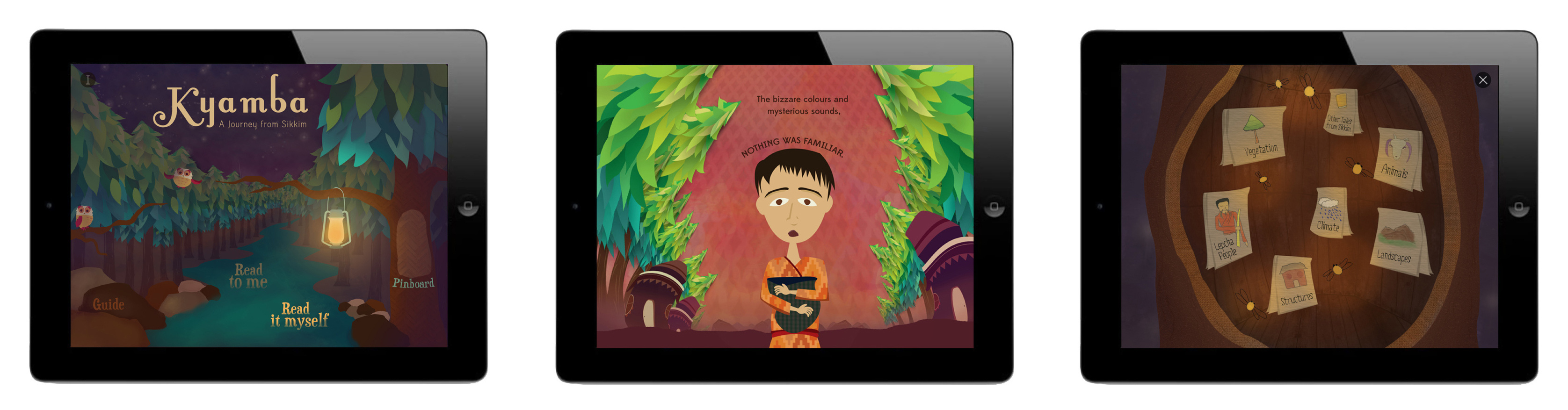 Storybook Lab
Interactive story apps and regional folk tales for Indian children. Designed and illustrated by students at Srishti Institute of Art, Design and Technology.