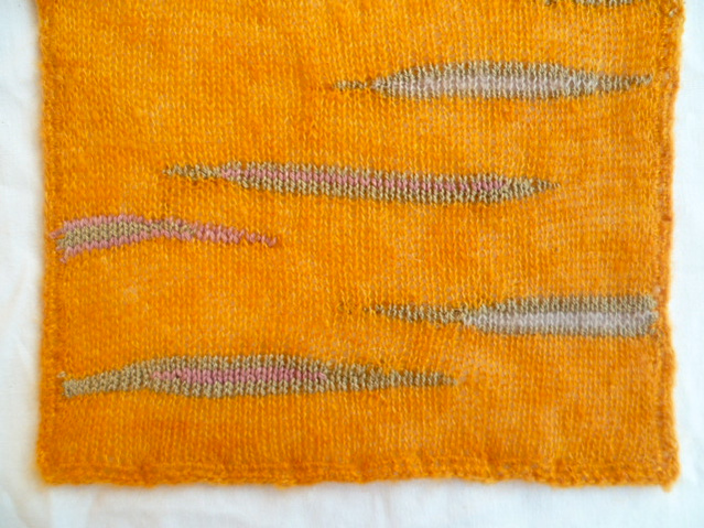 machine knit sample