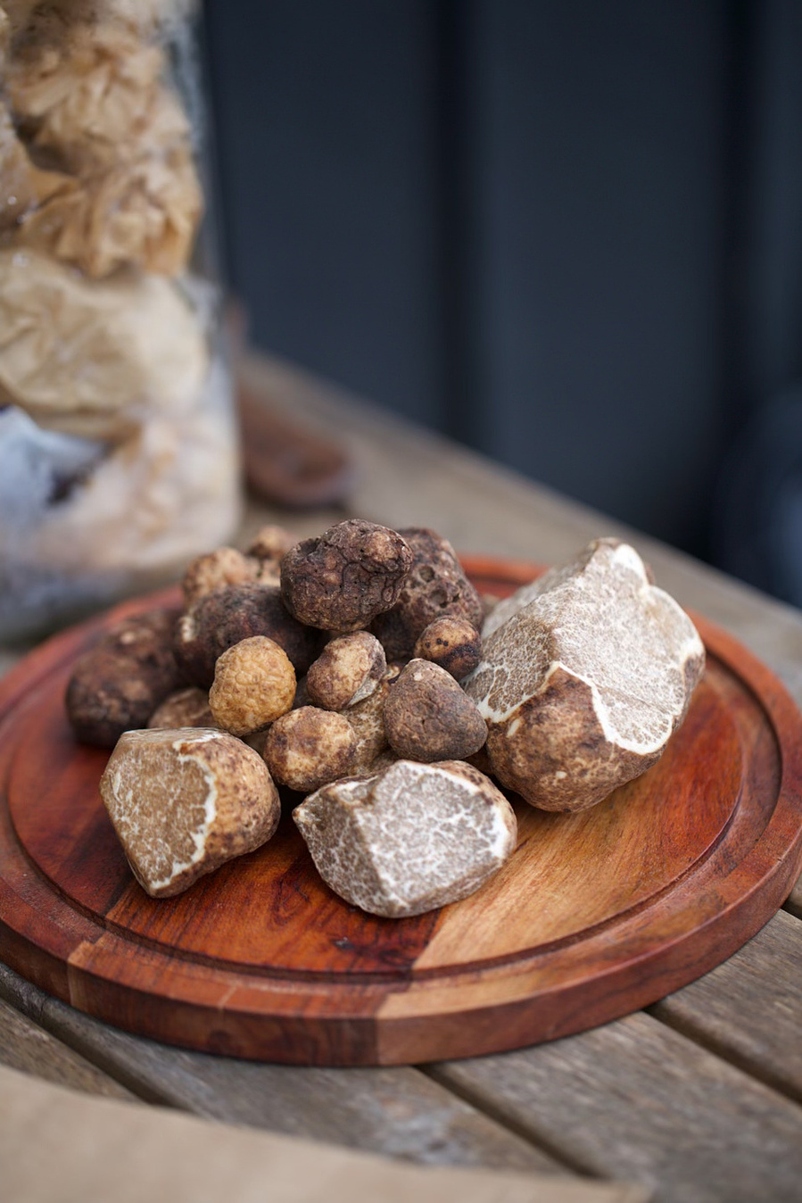 blue ridge truffles Appalachian truffles in cloche 