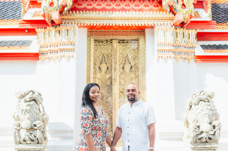 PdMJ14 Thailand Bangkok photographer for traveler at Watpho or Reclining Buddha temple
