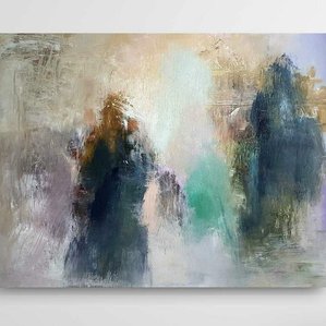 metsalaiset forest people mystery expressionism classis art inspiration artist painter finnish forest