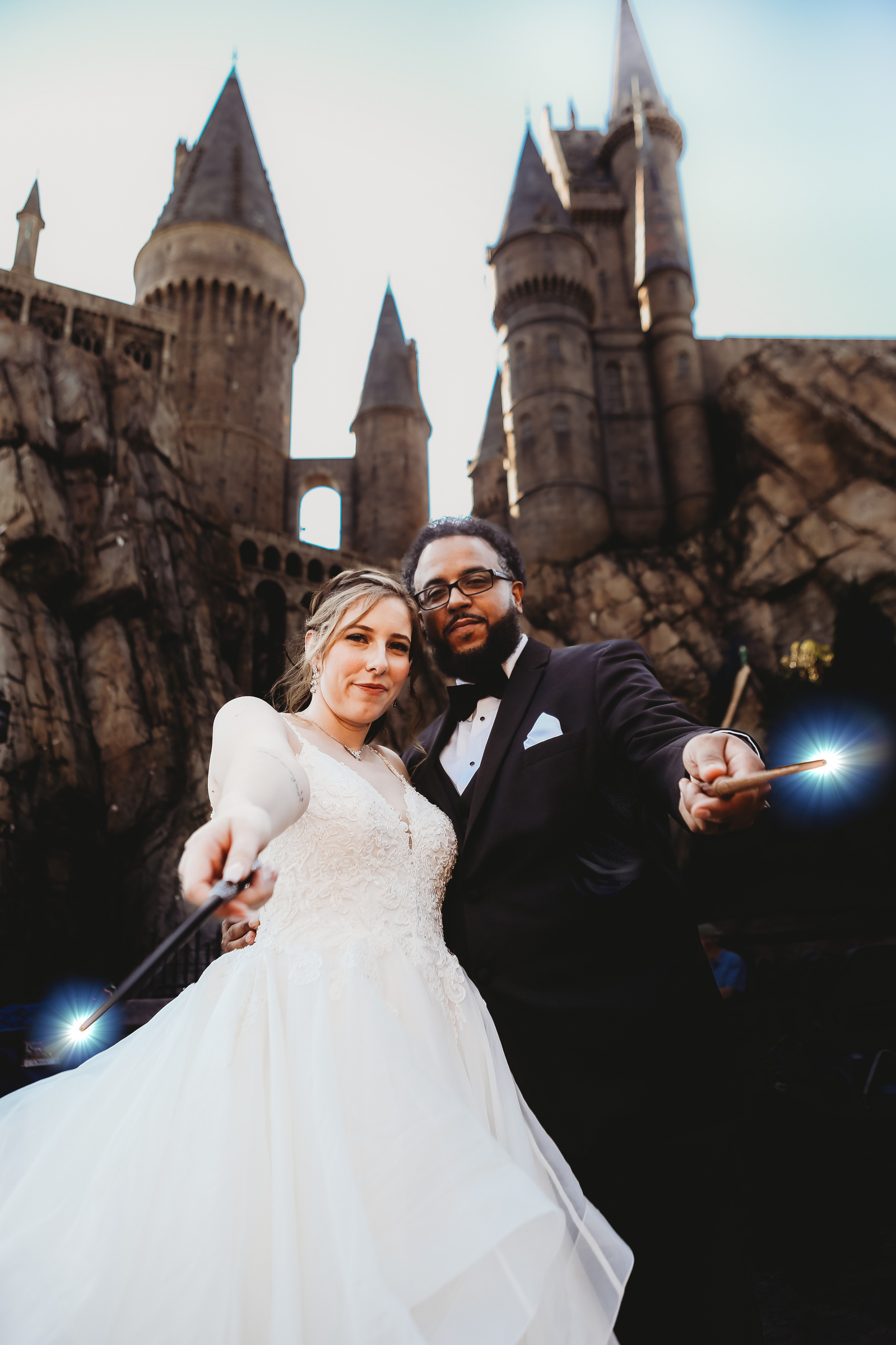 harry potter wedding session