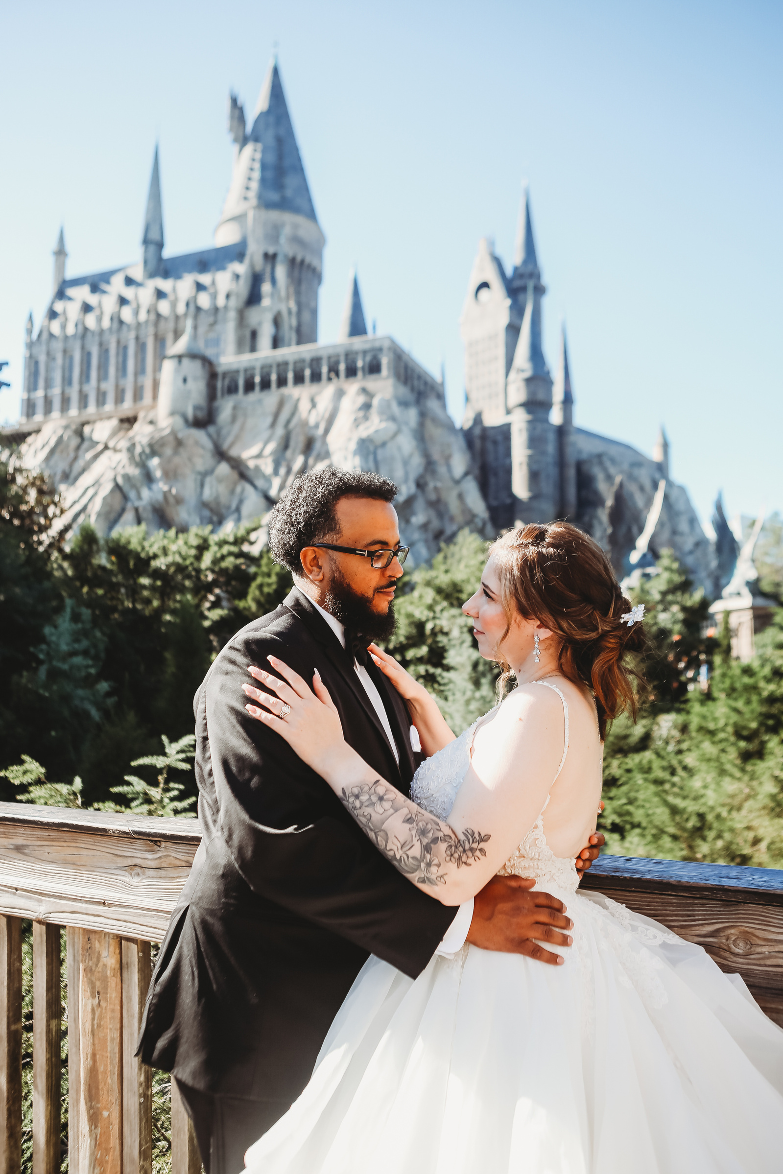 harry potter wedding session