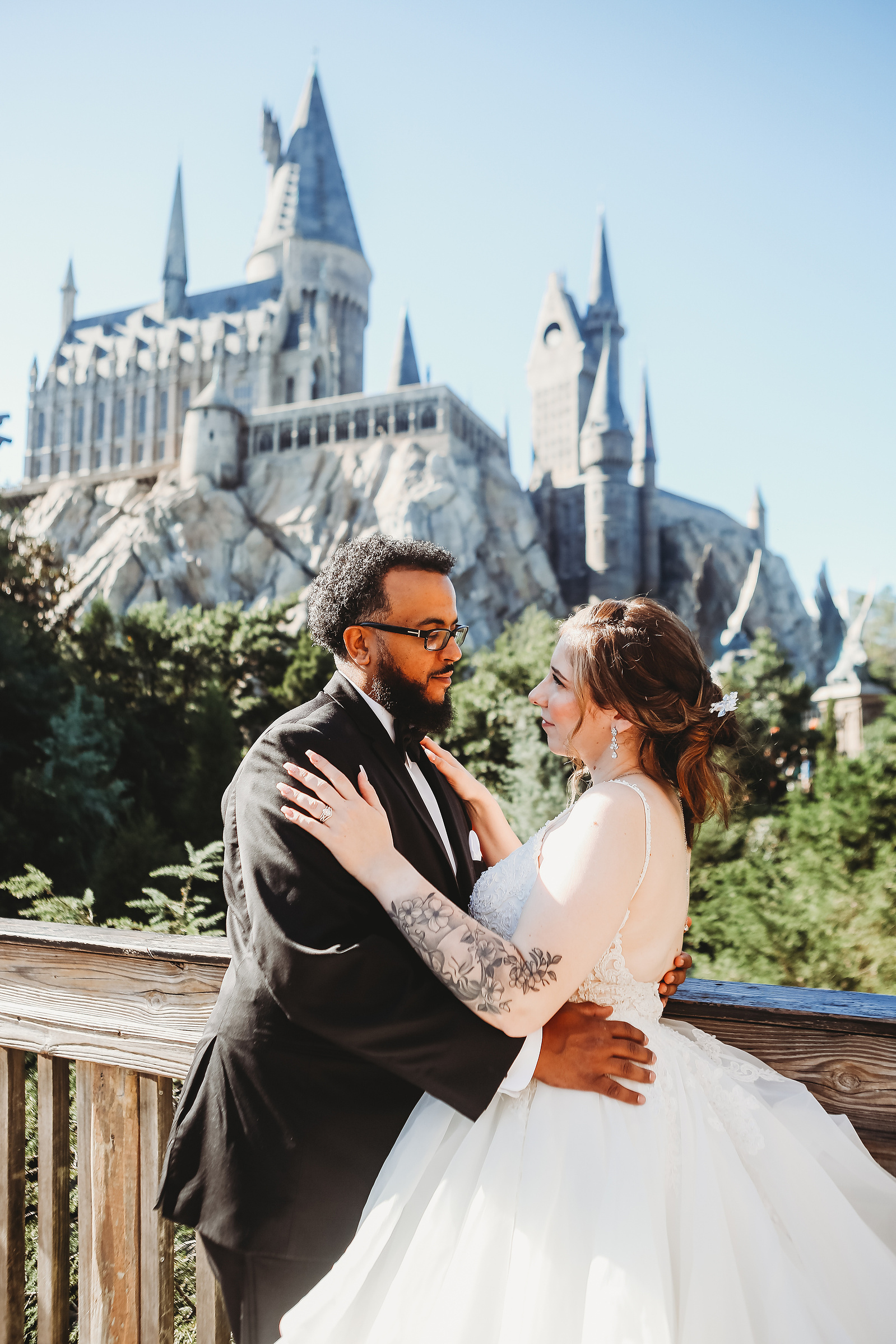 harry potter wedding session