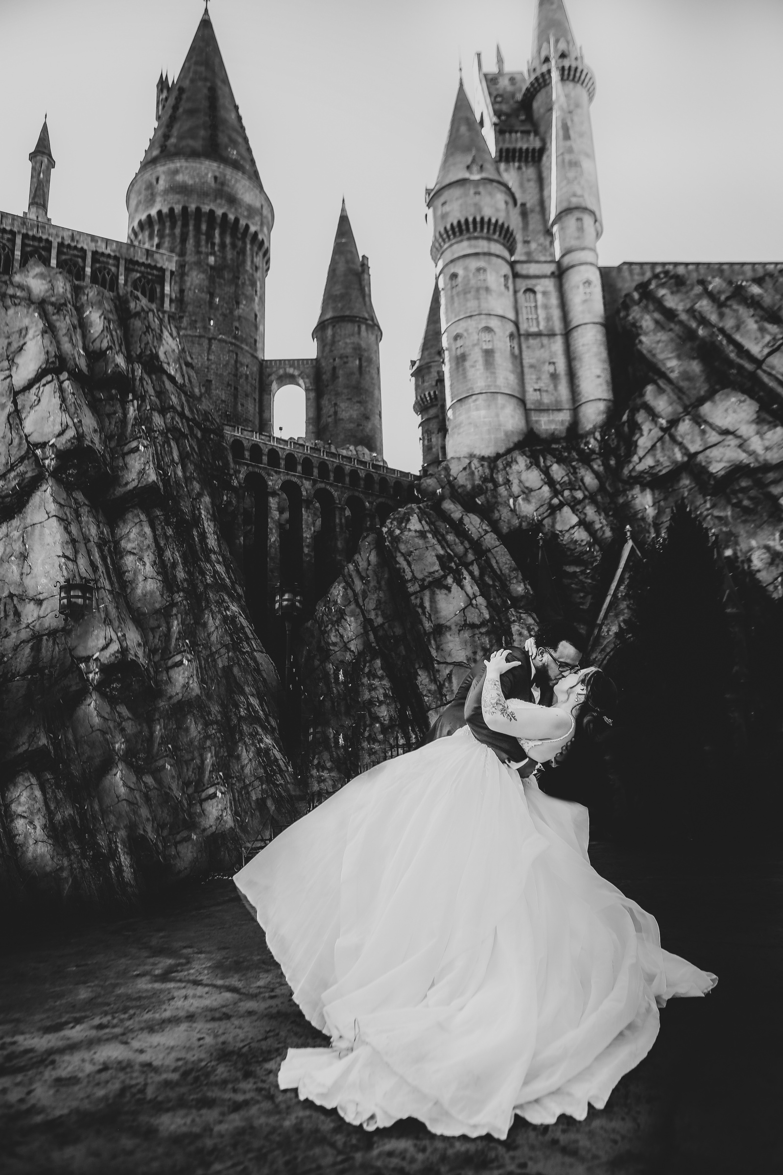 harry potter wedding session