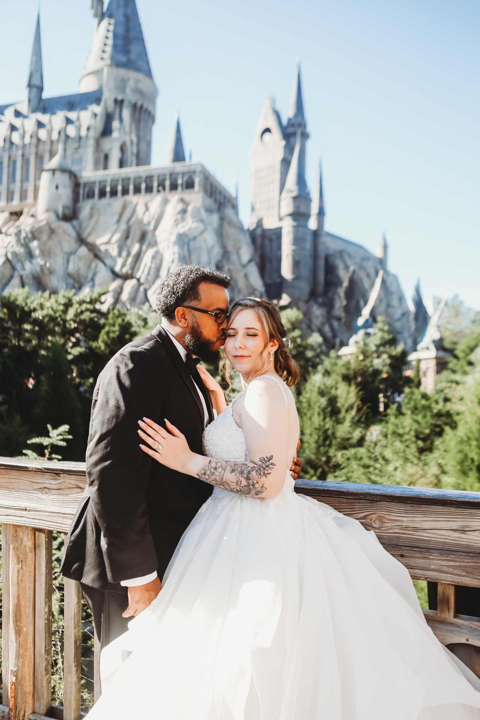harry potter wedding session