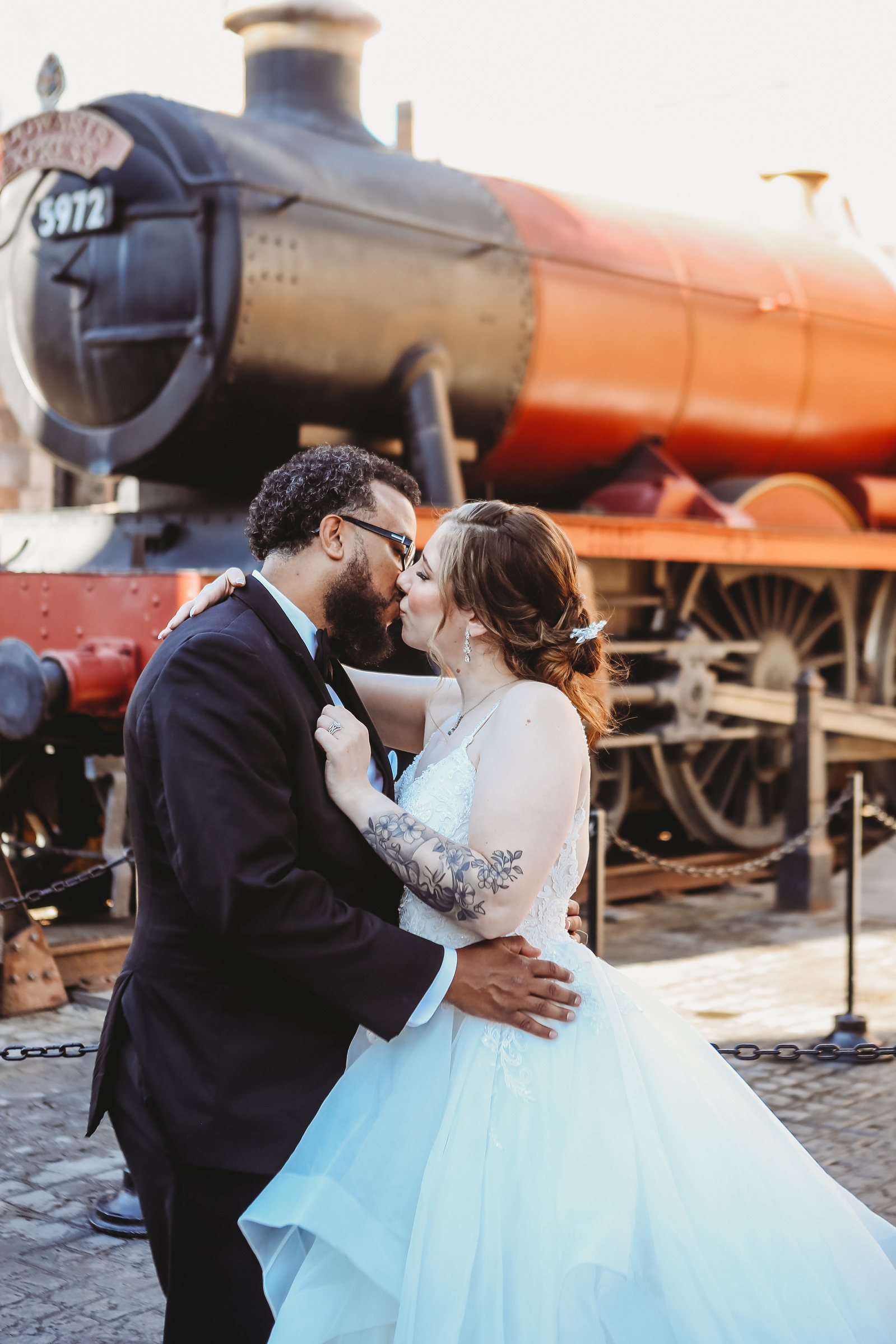 harry potter wedding session