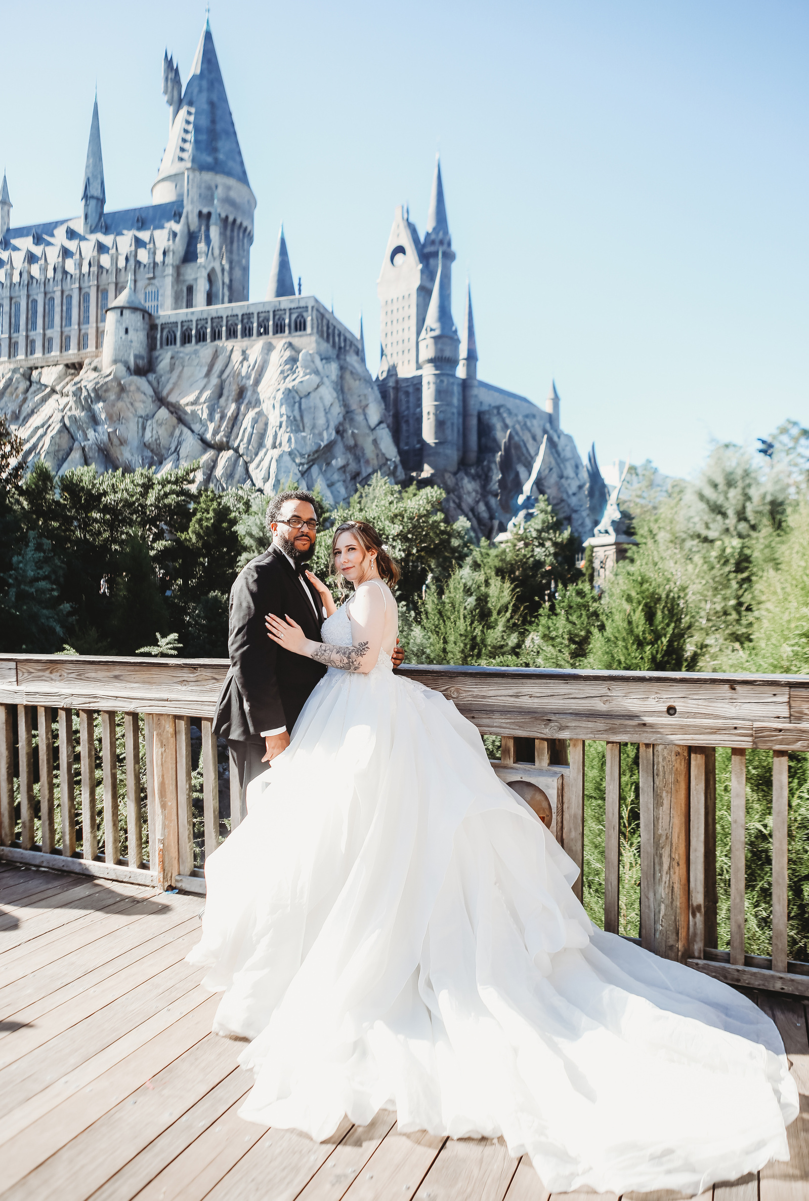 harry potter wedding session