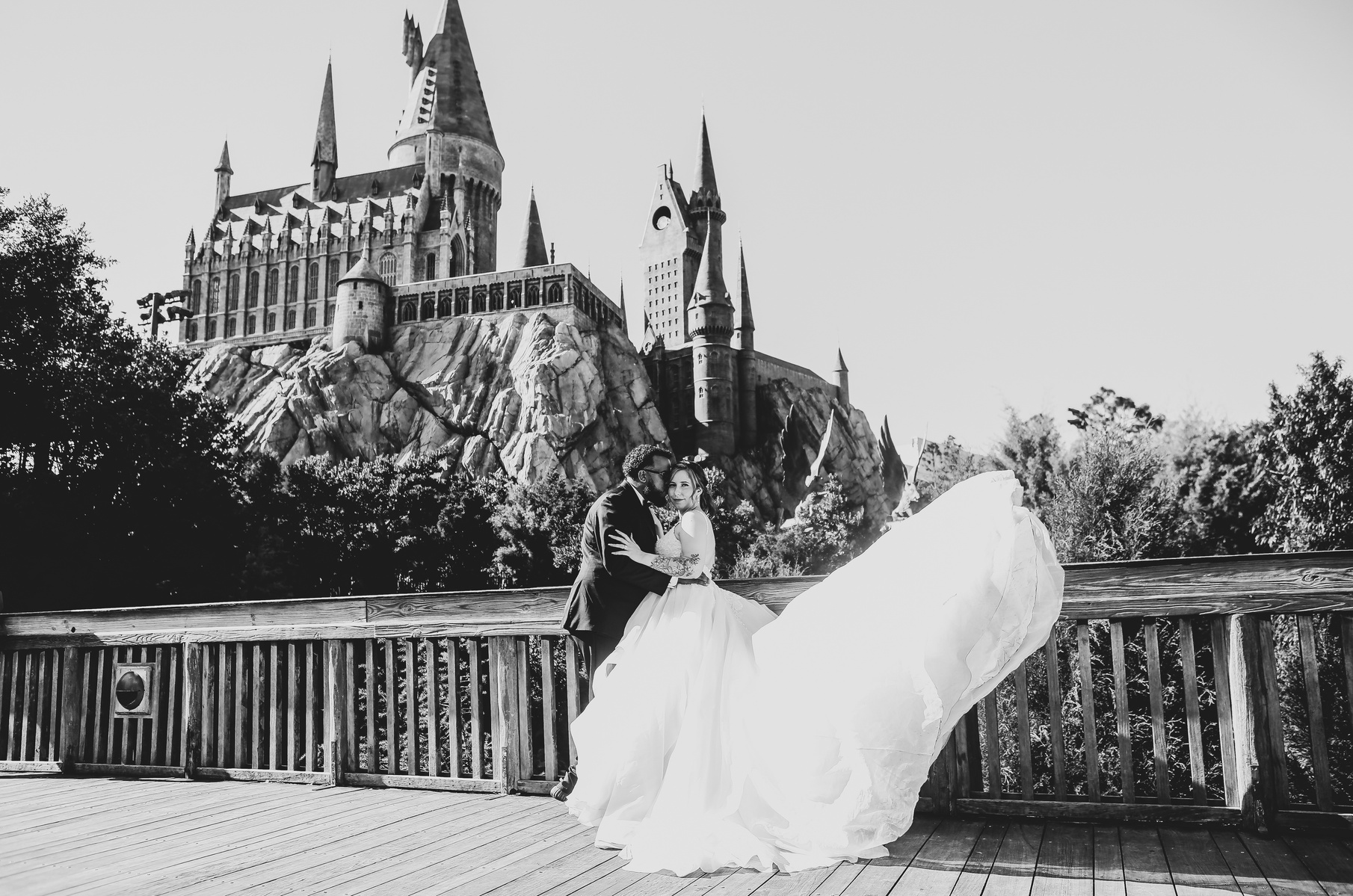 harry potter wedding session