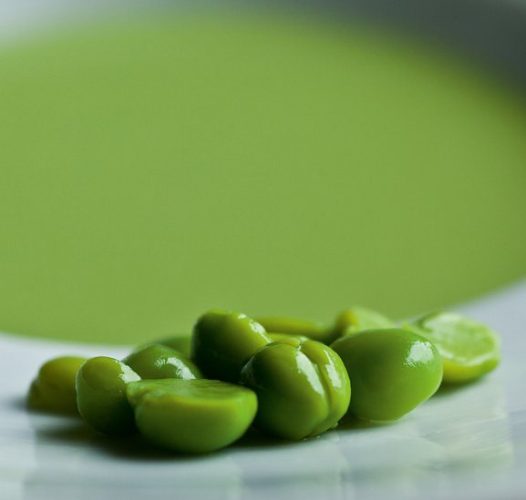 Pea soup.