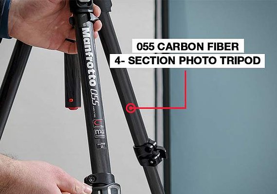 David Lineton's adjusting his tripod and camera setup