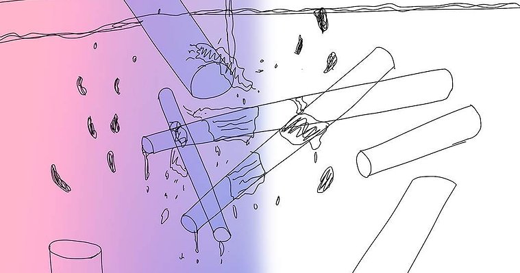 Preproduction sketch of the Hydration series from Manfrotto project 