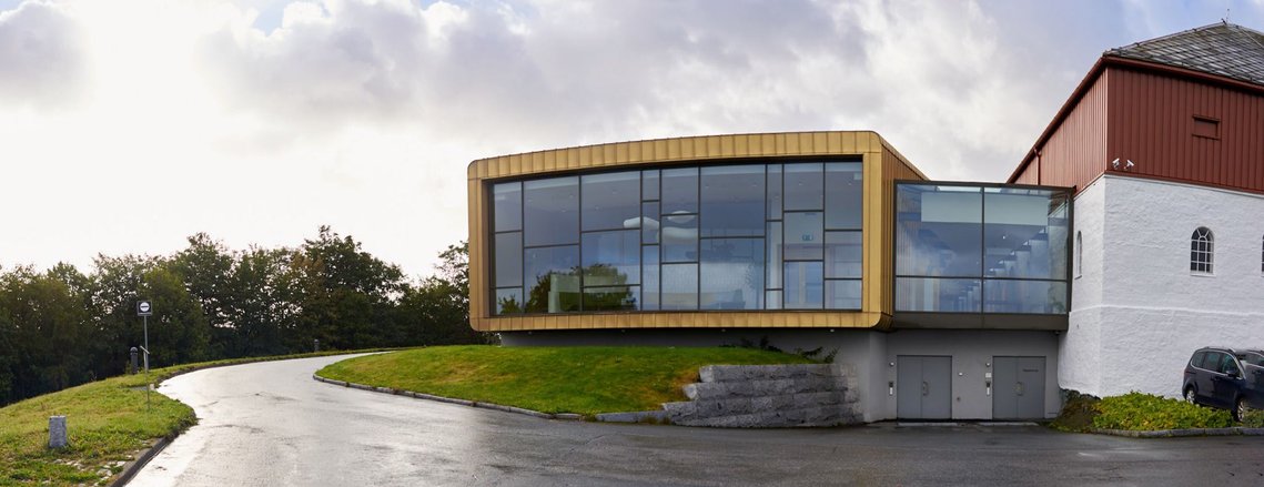 Nybygget, Passasjen og Låven på Ringve