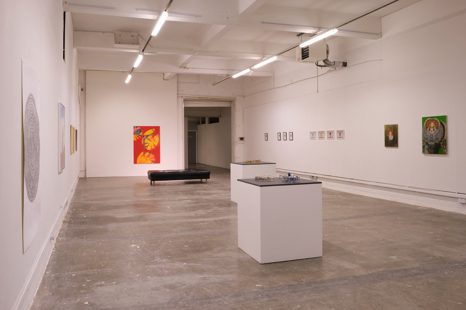 Richard Gosnold at the Golden Thread Gallery, Belfast.