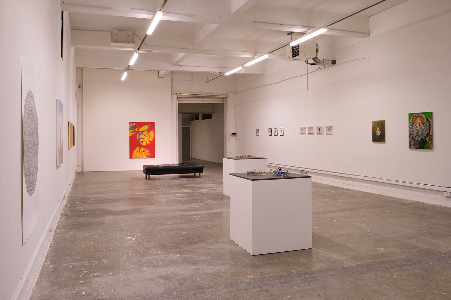 Richard Gosnold at the Golden Thread Gallery, Belfast.