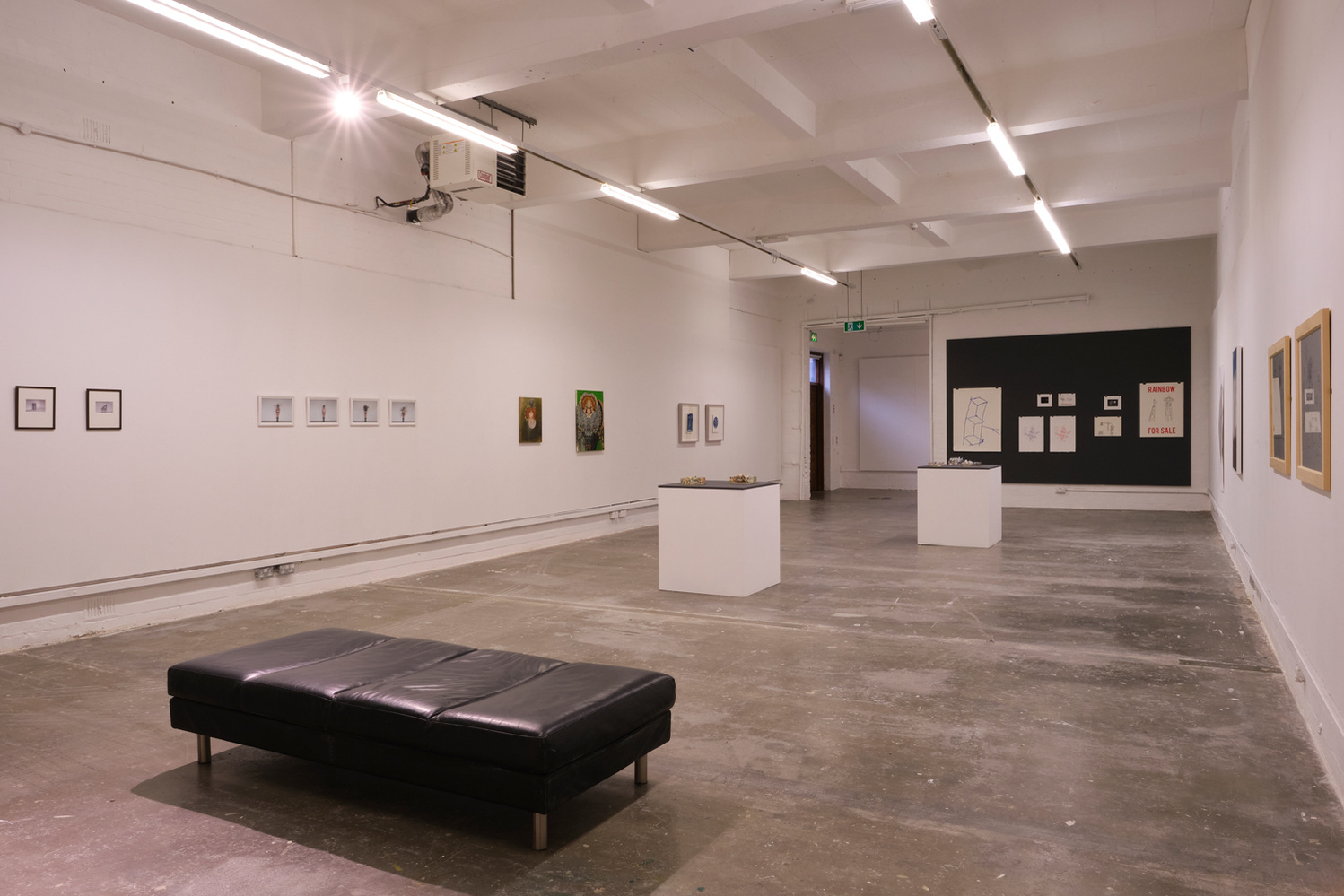 Richard Gosnold at the Golden Thread Gallery, Belfast.