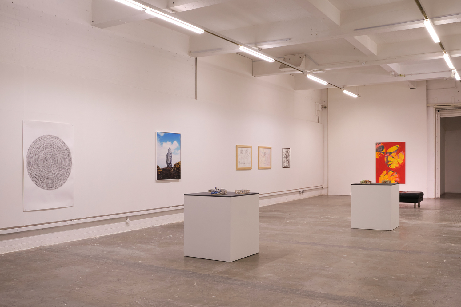 Richard Gosnold at the Golden Thread Gallery, Belfast.