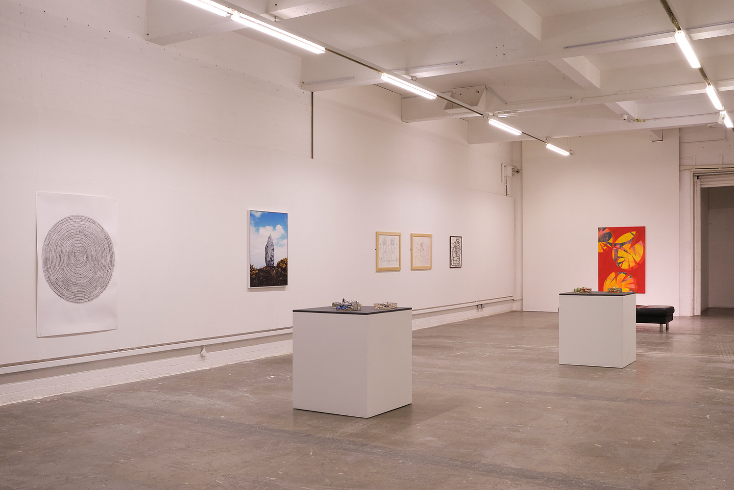 Richard Gosnold at the Golden Thread Gallery, Belfast.