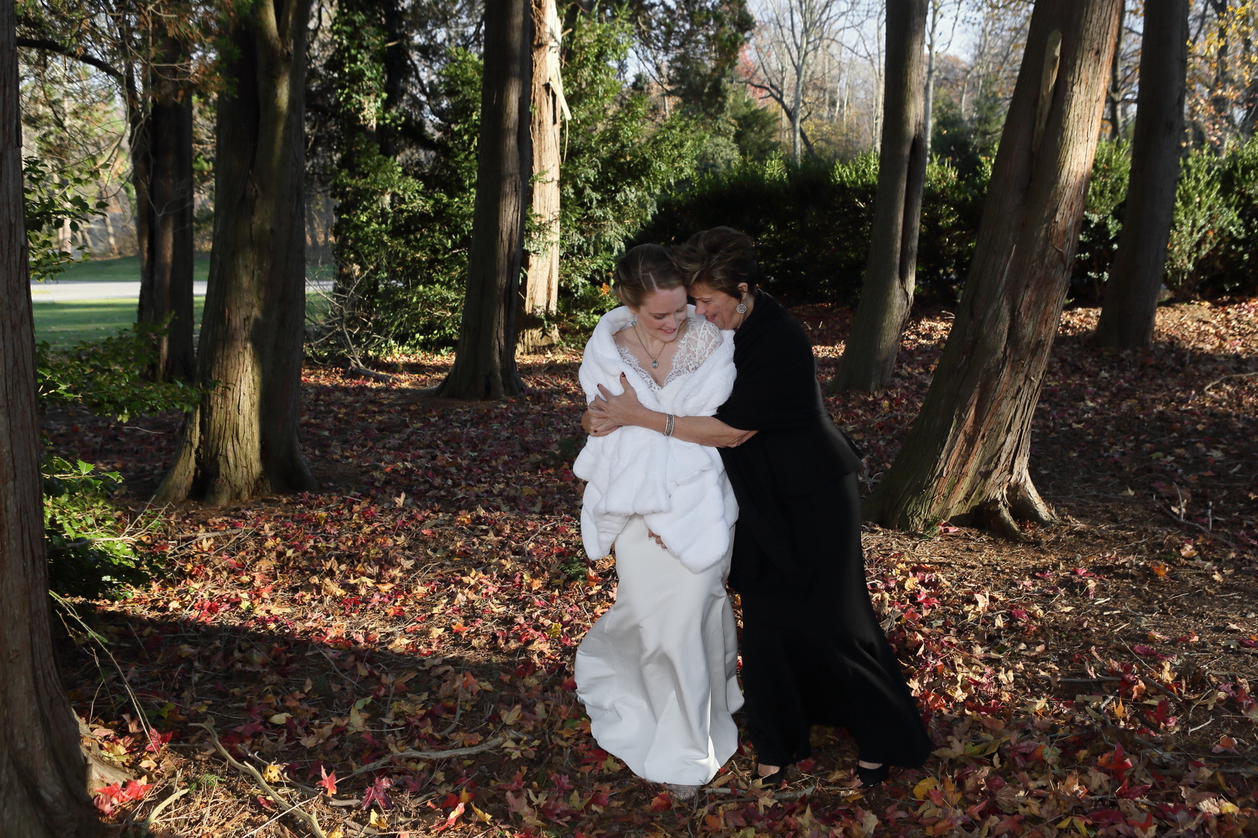 The wedding of Carolyn Greene and Adam Stoddard at deSeversky Mansion on December 3, 2016.