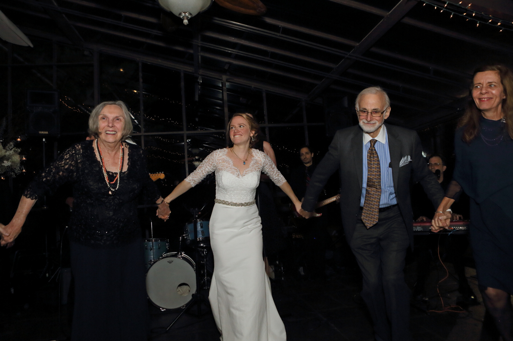 The wedding of Carolyn Greene and Adam Stoddard at deSeversky Mansion on December 3, 2016.